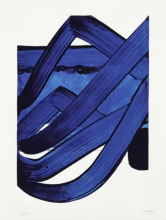 リトグラフ Soulages - Composition, Sérigraphie No 18