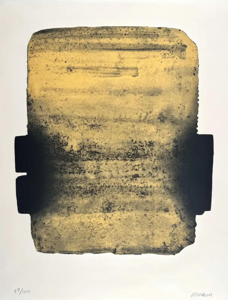エッチング Soulages - Eau-forte XXIX 