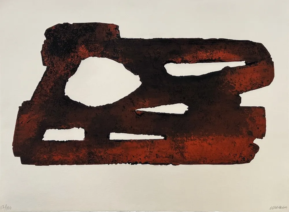 エッチング Soulages - Eau forte XXVII 