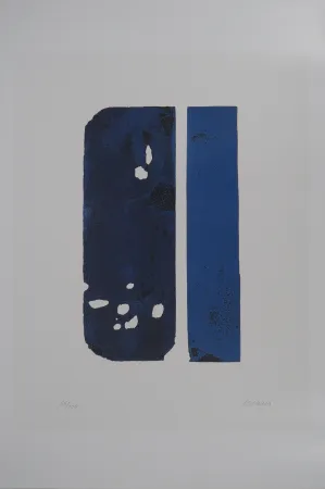 挿絵入り本 Soulages - Eau forte XXX