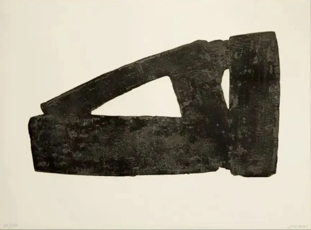 彫版 Soulages - Eau-forte XXXII