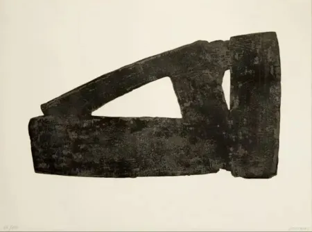 彫版 Soulages - Eau-forte XXXII