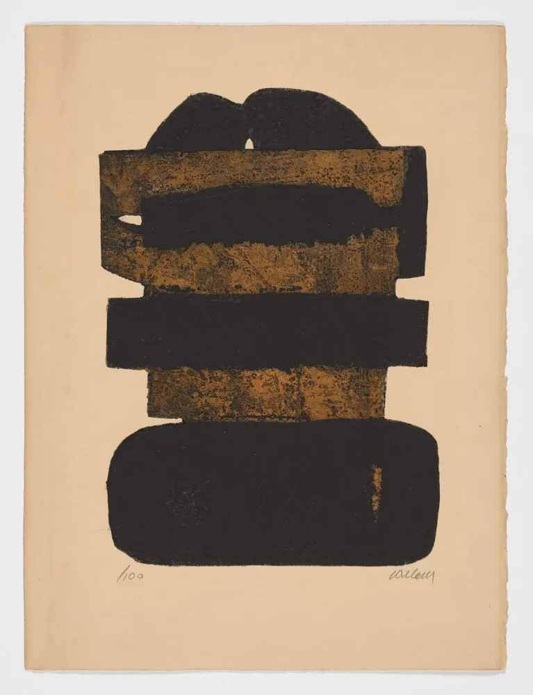 技術的なありません Soulages - Eauforte XXIV