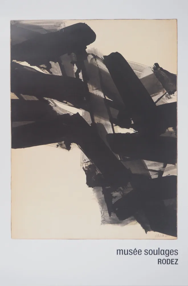 挿絵入り本 Soulages - Encr