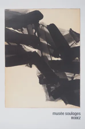 挿絵入り本 Soulages - Encr