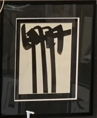 リトグラフ Soulages - L 28