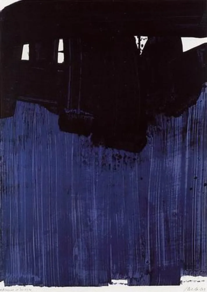 リトグラフ Soulages - Litho n° 23
