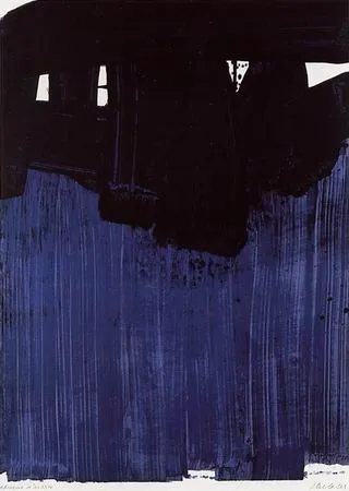 リトグラフ Soulages - Litho n° 23