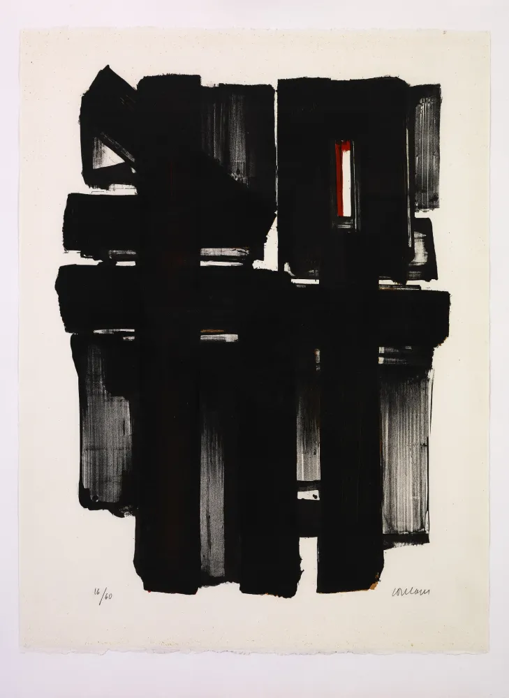 リトグラフ Soulages - Lithographie 2