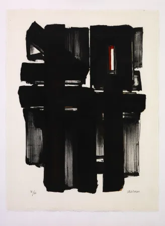 リトグラフ Soulages - Lithographie 2