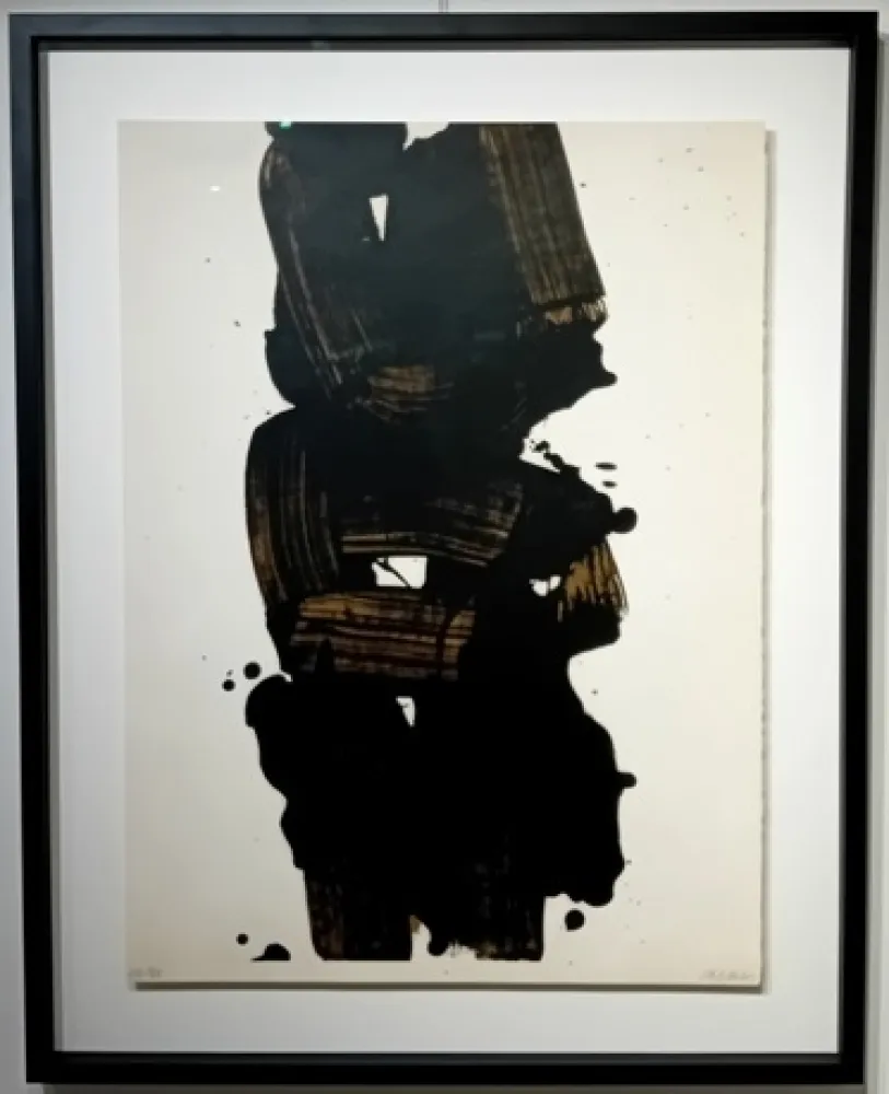リトグラフ Soulages - Lithographie 25
