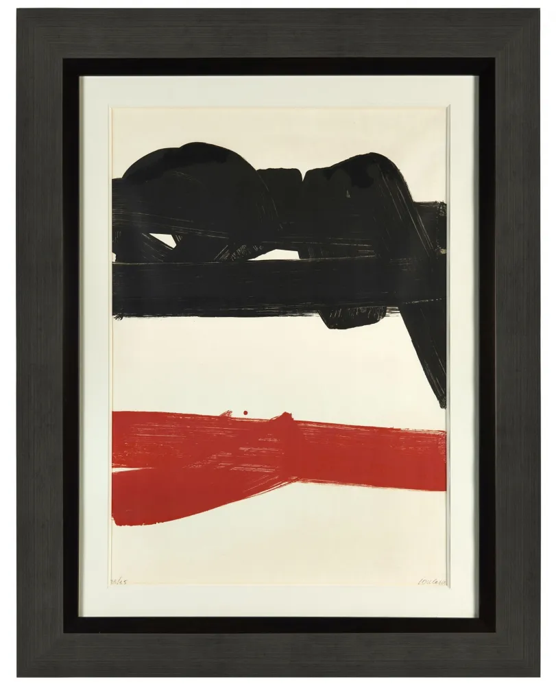 リトグラフ Soulages - Lithographie 27 - 1969