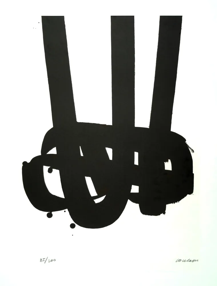 リトグラフ Soulages - Lithographie 29