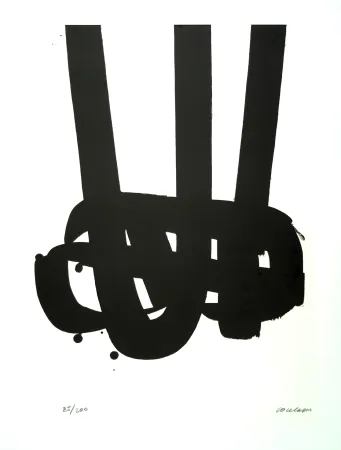 リトグラフ Soulages - Lithographie 29