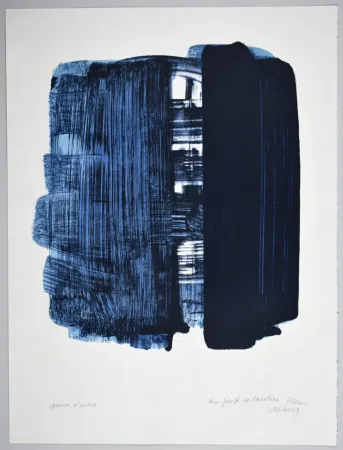 リトグラフ Soulages - LITHOGRAPHIE 33