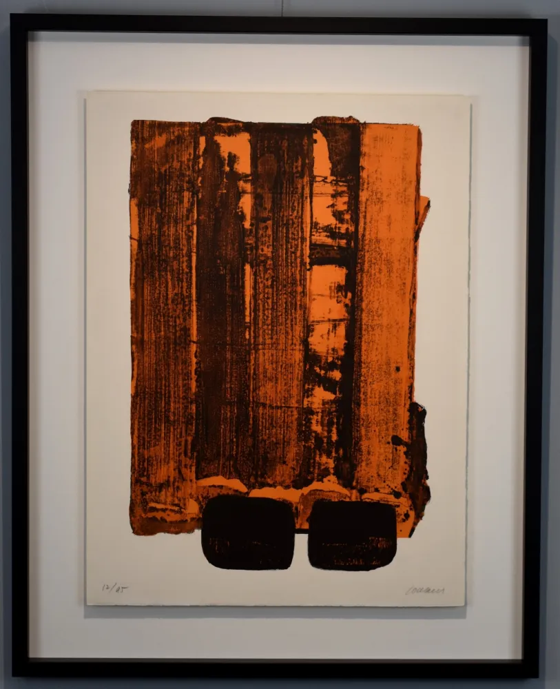 リトグラフ Soulages - Lithographie 34