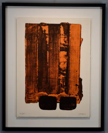 リトグラフ Soulages - Lithographie 34