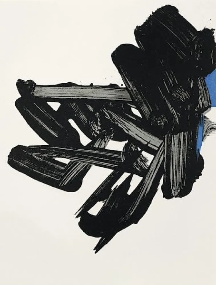 リトグラフ Soulages - Lithographie n° 17
