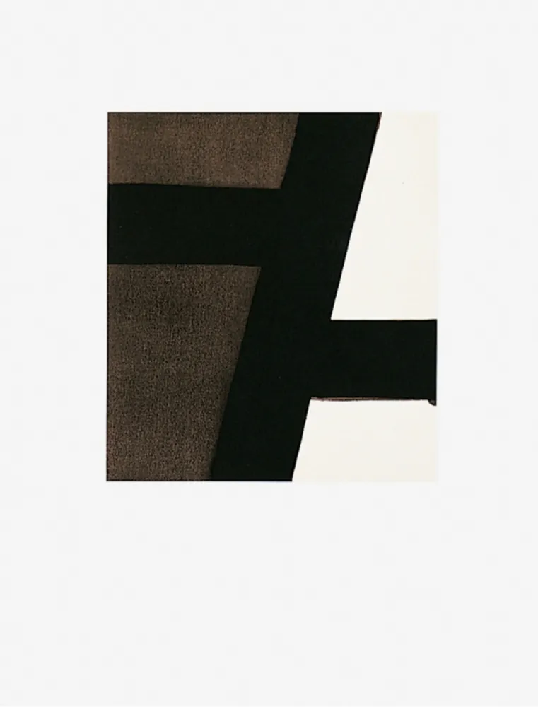 リトグラフ Soulages - Lithographie n° 21