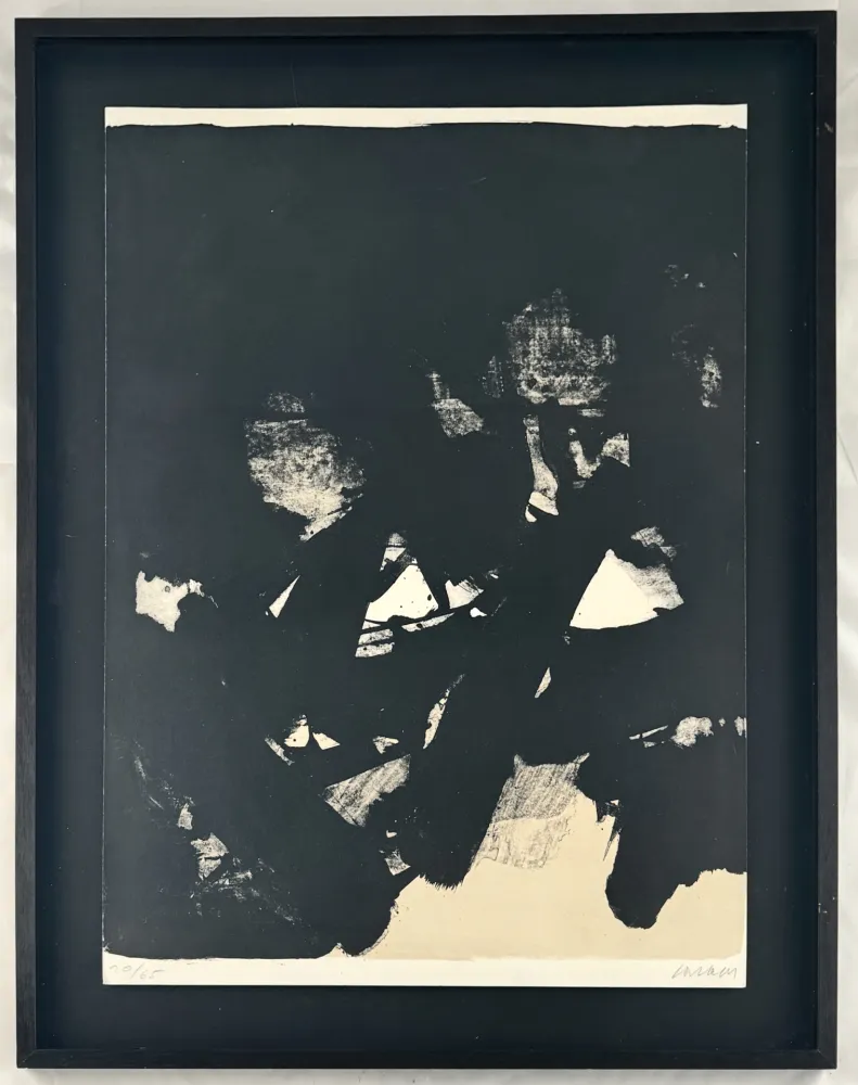リトグラフ Soulages - Lithographie n°13 