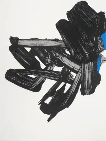リトグラフ Soulages - Lithographie n°17