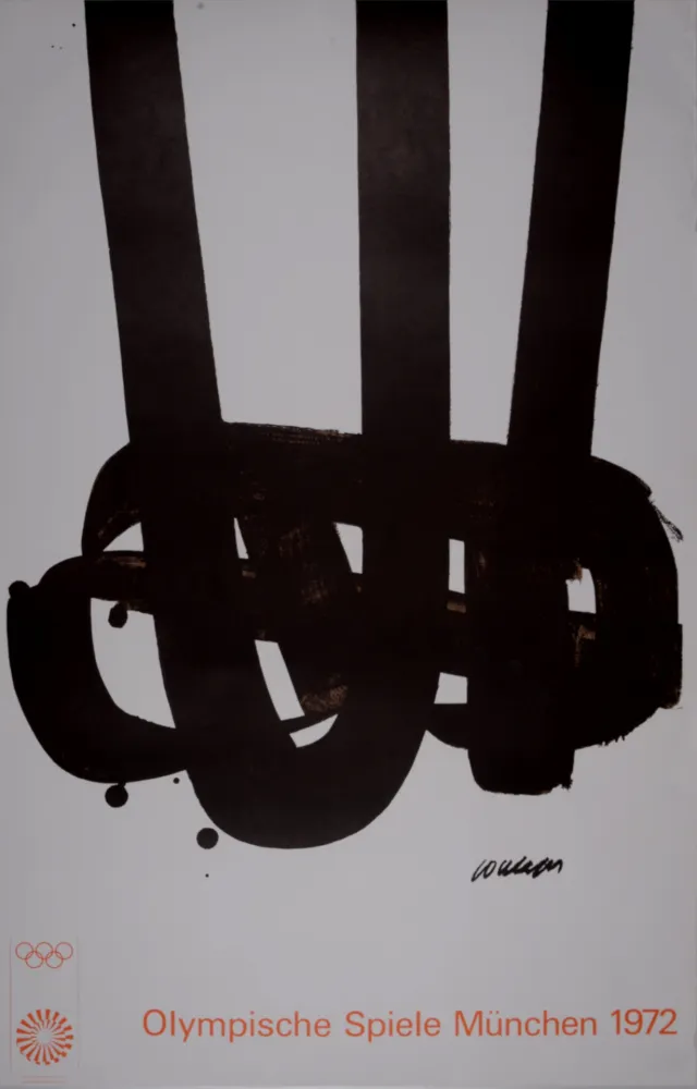リトグラフ Soulages - Lithographie n°29, 1970 - German edition