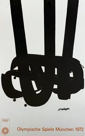 リトグラフ Soulages - Lithographie n°29, 1972 - Mourlot edition