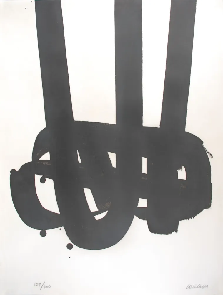 リトグラフ Soulages - Lithographie n°29