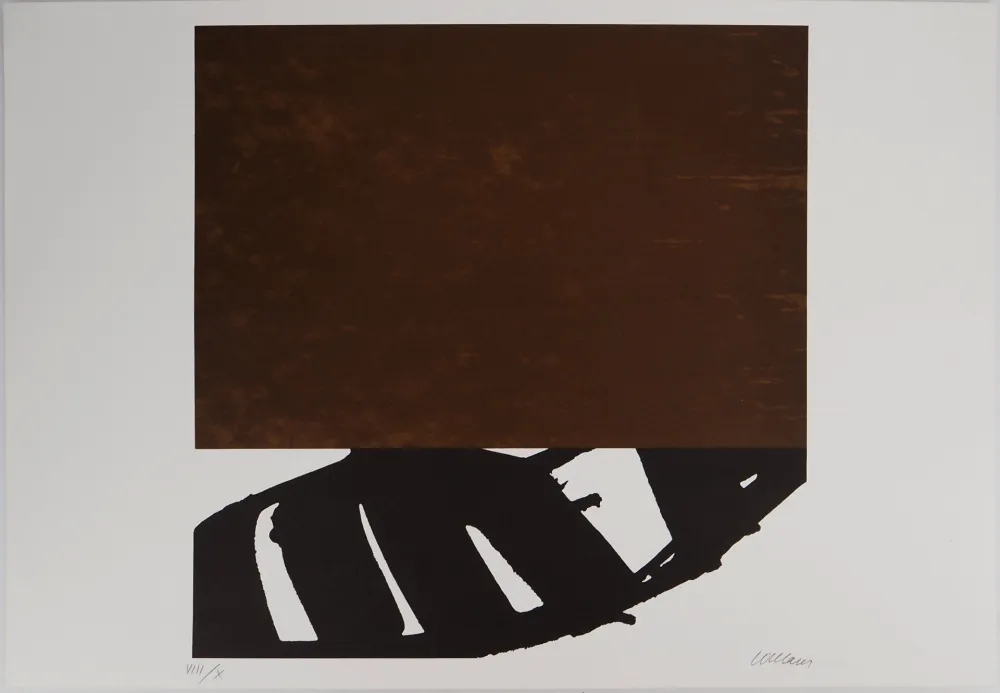 リトグラフ Soulages - Lithographie n°43