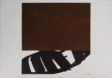 リトグラフ Soulages - Lithographie n°43