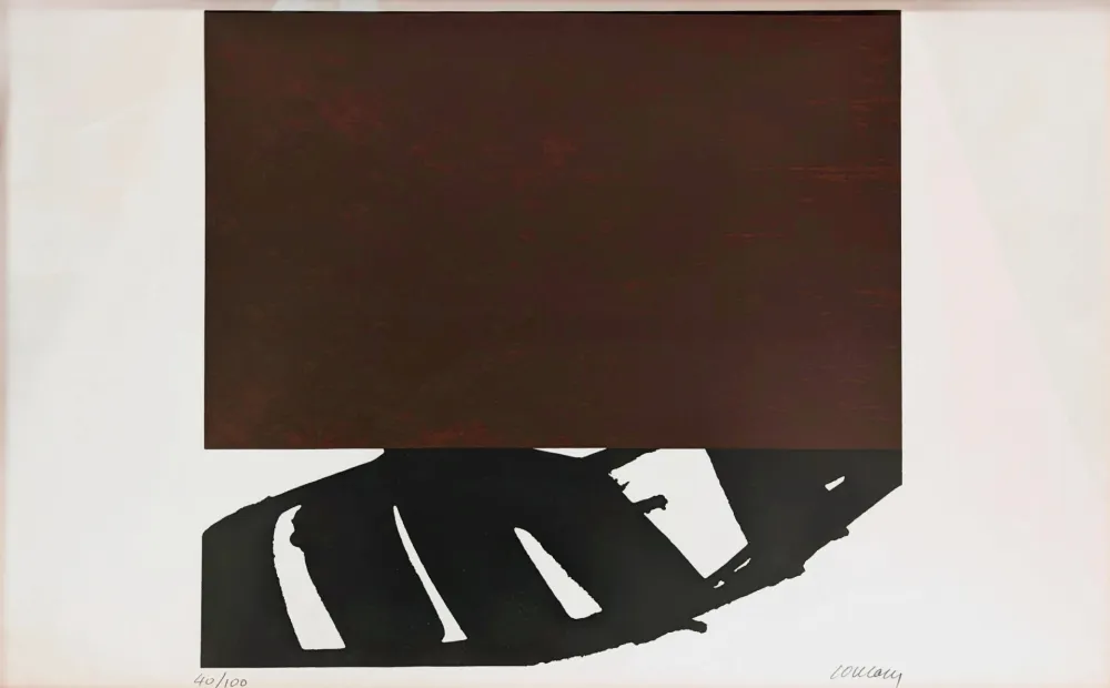 リトグラフ Soulages - Lithographie n°43 