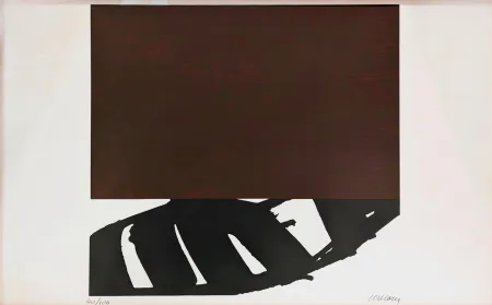 リトグラフ Soulages - Lithographie n°43 