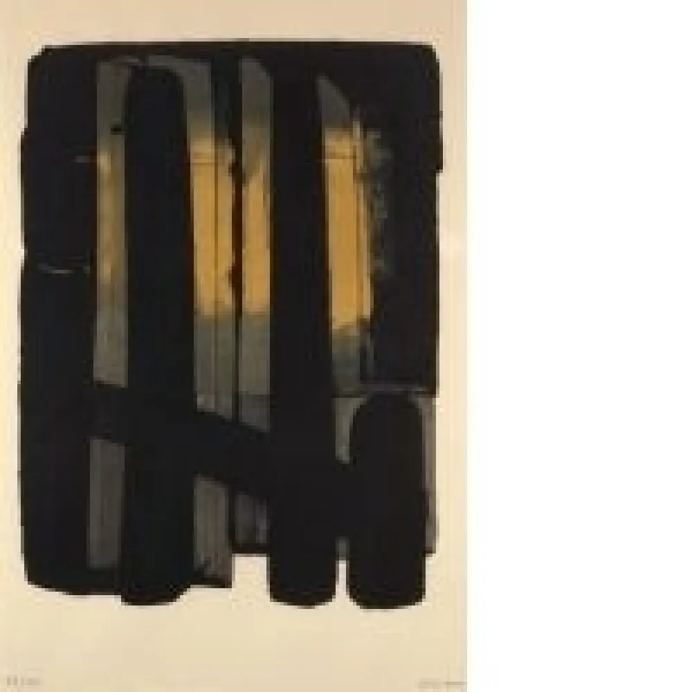 リトグラフ Soulages - Lithographies n°38