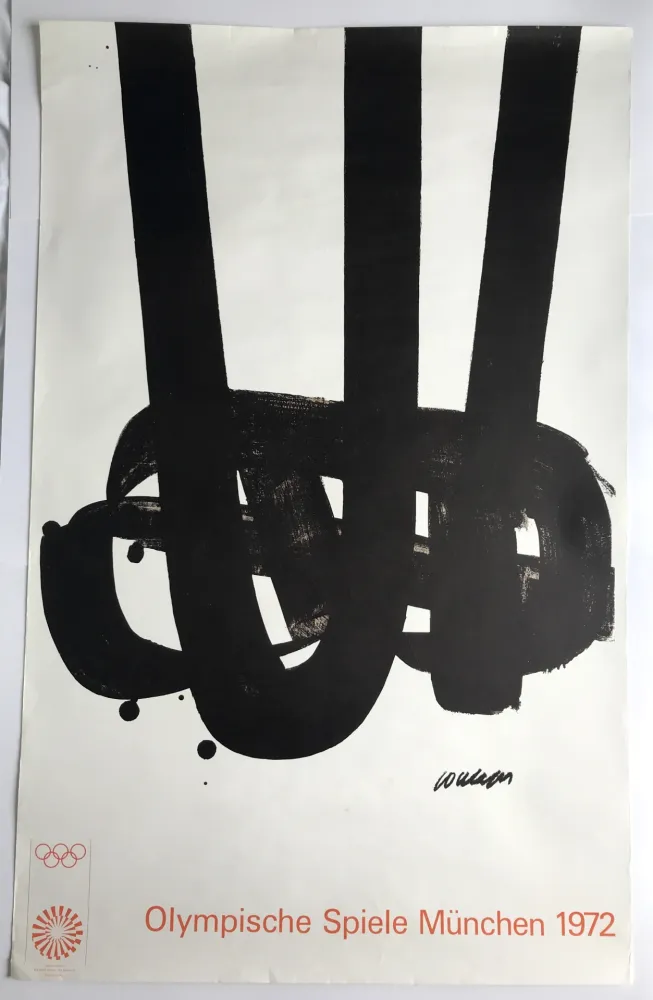 掲示 Soulages - Olympische Spiele München