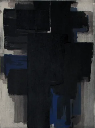 ステンシル Soulages - Peinture, 1955