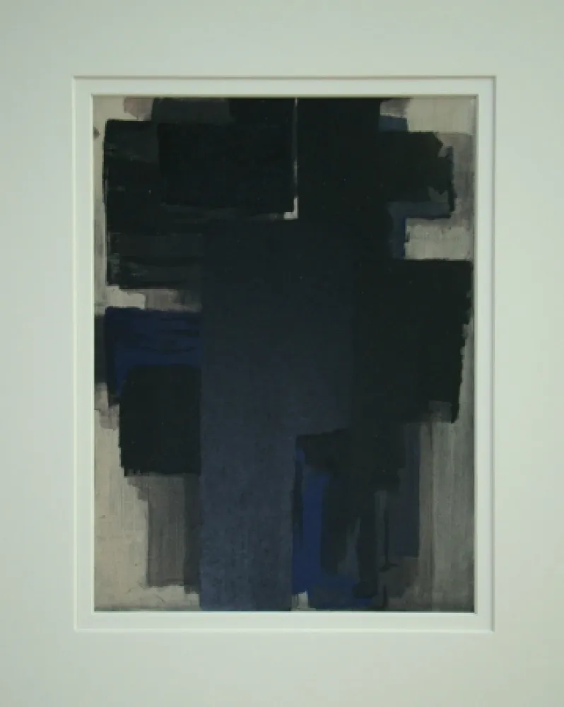 ステンシル Soulages - Peinture, 1955