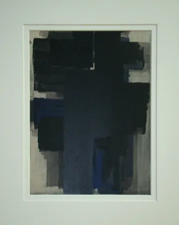 ステンシル Soulages - Peinture, 1955