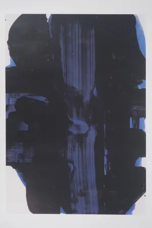 挿絵入り本 Soulages - Peinture 30 novembr