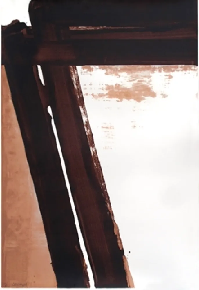 シルクスクリーン Soulages - Sérigraphie 15