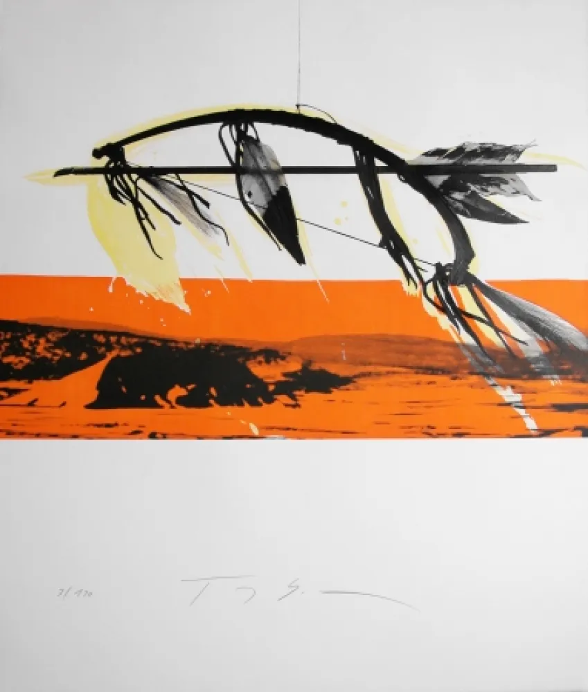 リトグラフ Soulie - CHEROKEE lithographie de TONY SOULIE
