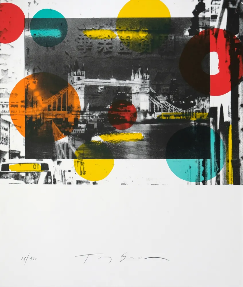 リトグラフ Soulie - London