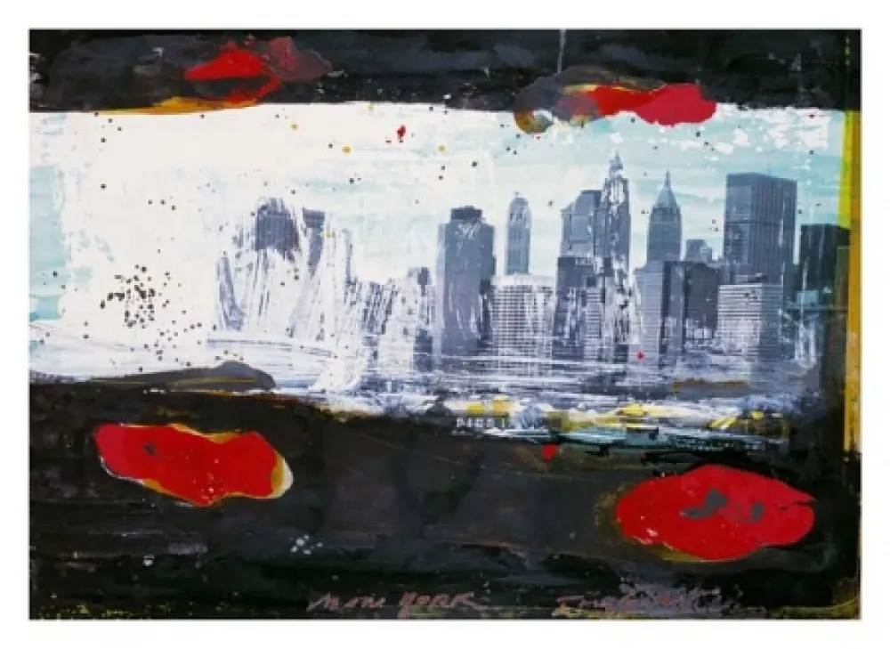 リトグラフ Soulie - New York