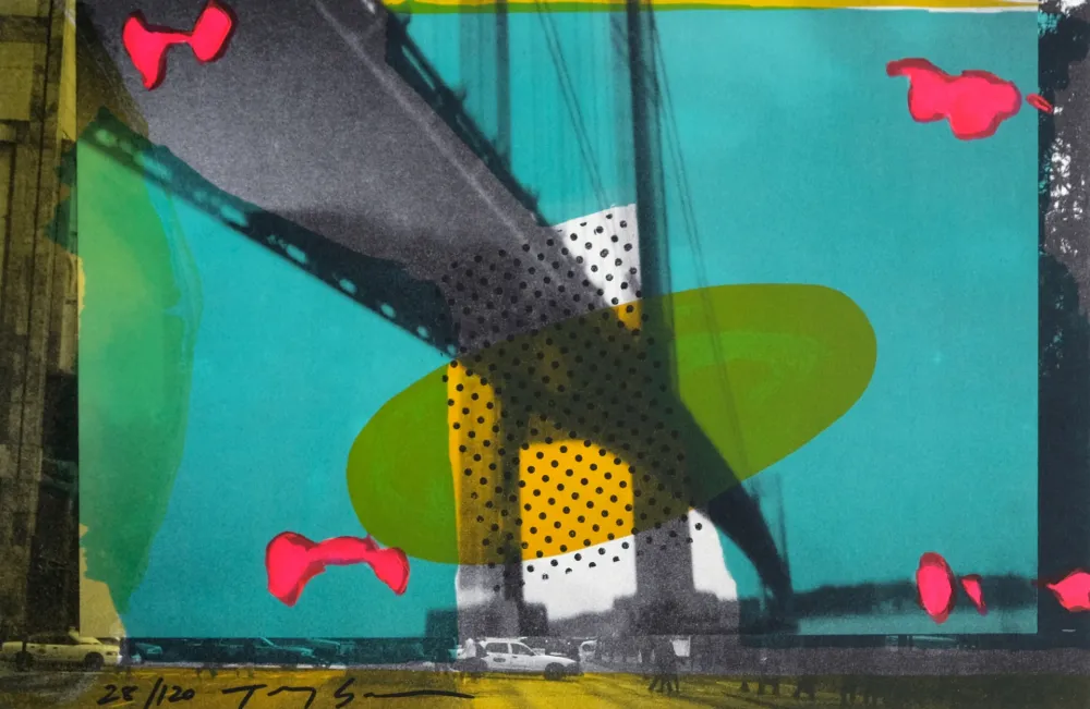 リトグラフ Soulie - Portail d'Or