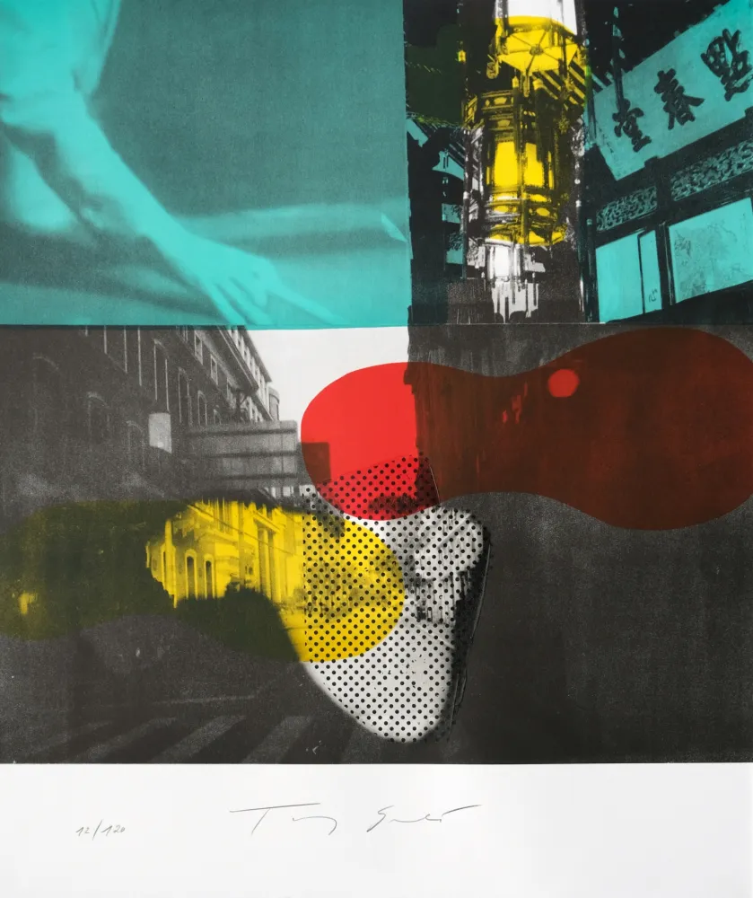 リトグラフ Soulie - Shanghai Nocturne