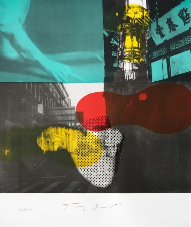 リトグラフ Soulie - Shanghai Nocturne