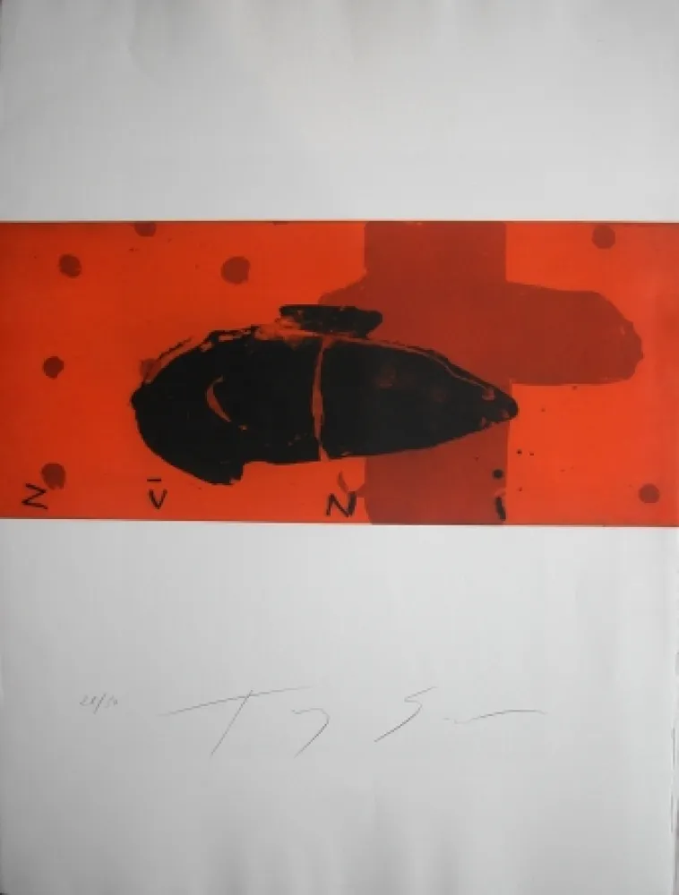 彫版 Soulie - SPRING 5 -gravure de TONY SOULIE