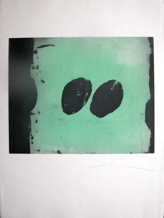 アクチアント Soulie - TOTEM VI -gravure de TONY SOULIE