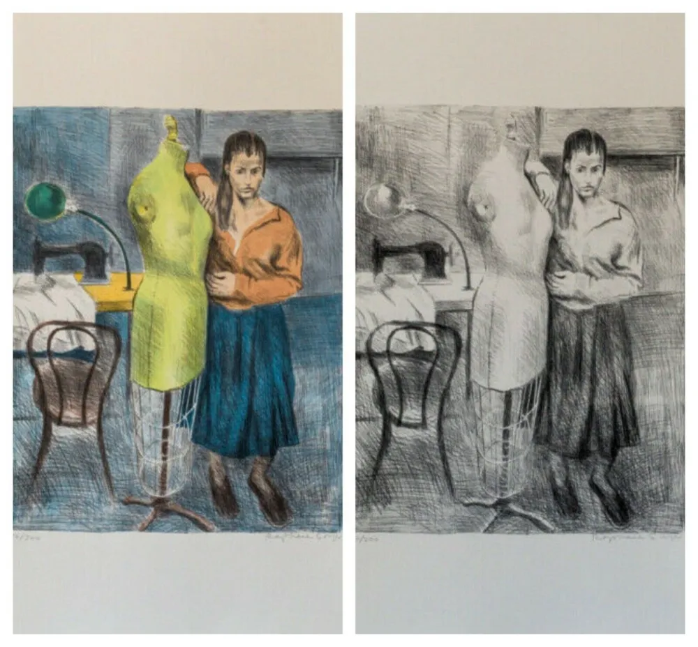 リトグラフ Soyer - Seamstress 1 Portfolio