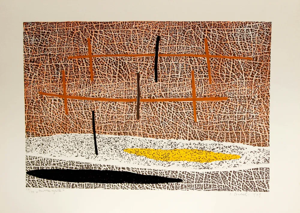 リトグラフ Spacal - DANZA SEGRETA