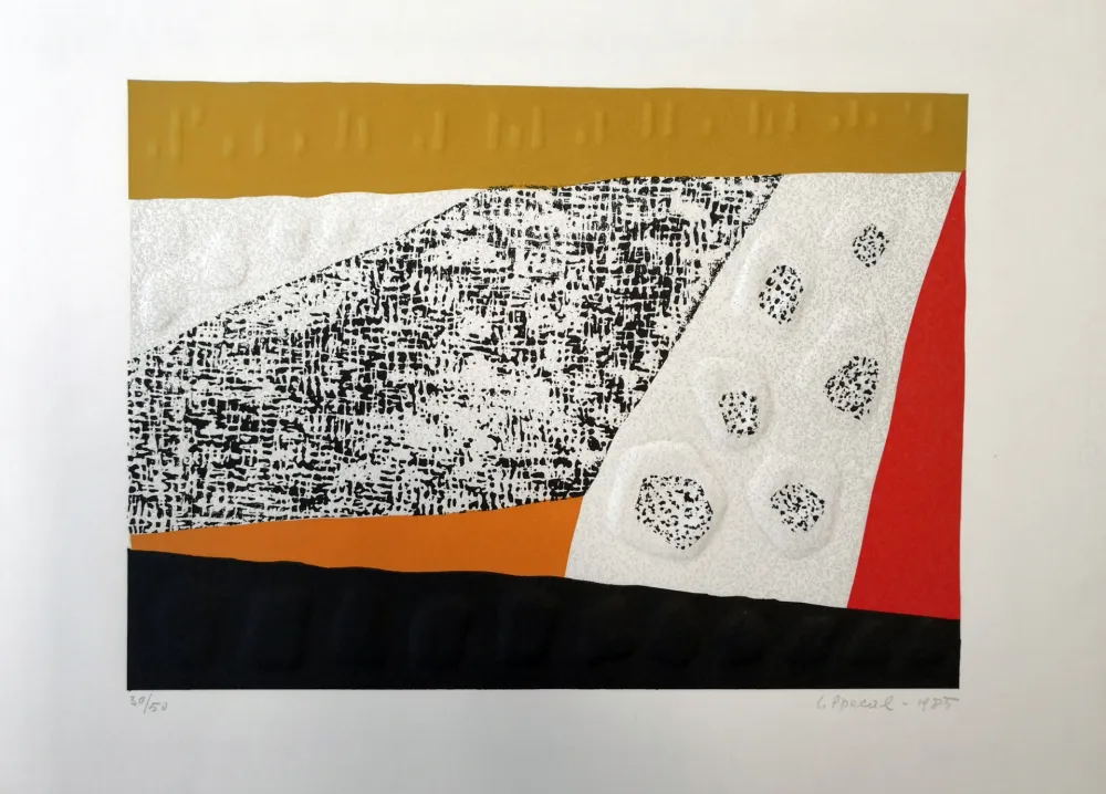 木版 Spacal - Tra i sassi del Carso